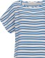 Top Streif Bright Blue Oat Milk detail