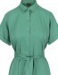 Jurk Keira Beryl Green detail