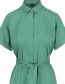Jurk Keira Beryl Green detail