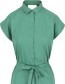 Jurk Rosa Beryl Green detail