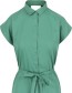Jurk Rosa Beryl Green detail