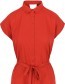 Jurk Rosa Poppy Red detail