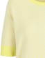 Trui Top Elena Lemon Fishbone detail