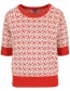 Trui Top Elena Swirl Red