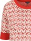 Trui Top Elena Swirl Red detail