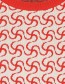 Trui Top Elena Swirl Red detail