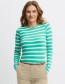 Longsleeve Bypamila  Ming Green Mix