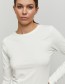 Longsleeve Bypamila Bio Off White