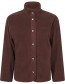 Jacket Fleece Deep Mahogany