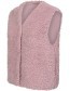 Bodywarmer Amy Faux Fur Pale Mauve detail
