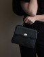 Myomy My Rose Handbag Mini Croco Black