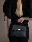 Myomy My Rose Handbag Mini Croco Black