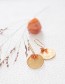 Oorbellen Precious Carnelian Gold