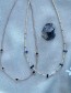 Zilverkleurige Ketting Believing Lapis Lazuli