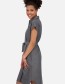 Jurk Maeveak Denim Washed Steel Grey