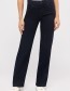 donkerblauwe jeans met goede pasvorm