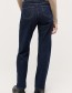 tijdloze donkerblauwe jeans