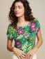 T-shirt Aria Guava Smoke Green