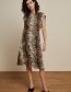 Jurk Betty Loose Fit Kallina Golden Brown