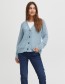 Vest Frbien Sky Blue Melange