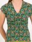 T-shirt Dun Coeur Leger Peacock Paradise Green