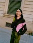 Trui Bymartine Pink Green