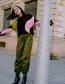 Trui Bymartine Pink Green