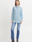 Blouse Byiliva Stripe Blue Bell Mix