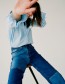 Blouse Byiliva Stripe Blue Bell Mix
