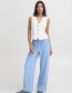 Pantalon Bykosmo Wide Light Blue Denim