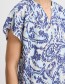 Top Bymmjoella V Blue Paisley