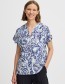 Top Bymmjoella V Blue Paisley