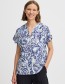 Top Bymmjoella V Blue Paisley