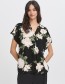 Top Bymmjoella V Black Roses