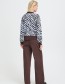 Zebraprint cardigan B.Young blauw bruin, duurzame mode watMooi