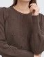 Duurzame cardigan B.Young met bewerkte brei voor dames