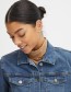 Jas Denim Bypully Mid Blue Denim