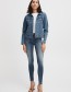 Jas Denim Bypully Mid Blue Denim