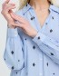 blouse geborduurd
