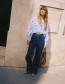  denim look blouse