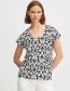 Top Byfalakka Ethnic Zwart