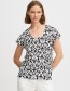Top Byfalakka Ethnic Zwart