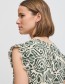 Top Bymmjoella V Frill  Ethnic Sea Spray