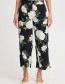 Pantalon Joella Flower Black