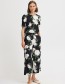 Pantalon Joella Flower Black