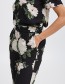 Pantalon Joella Flower Black