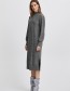 Jurk Bymania Wol Mid Grey Melange