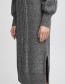 Jurk Bymania Wol Mid Grey Melange