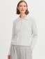 Cardigan Bymiffa Light Grey Melange