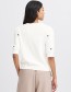 Top Byottoline Flower Marshmallow White